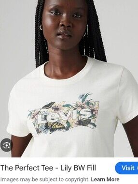NWOT Levi's The Perfect Tee Lily